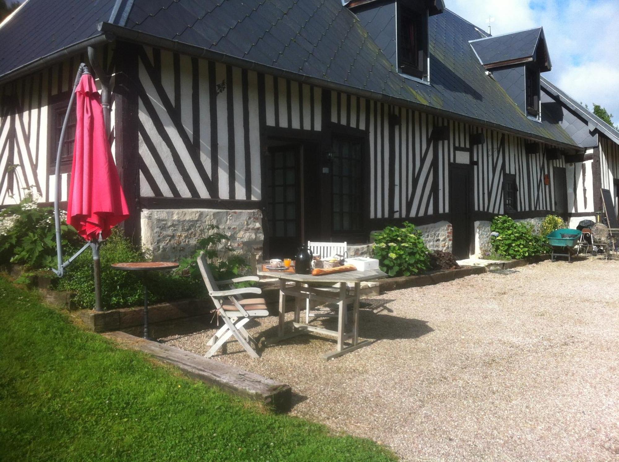 Bed and Breakfast Le Champ Des Possibles Manerbe Екстер'єр фото