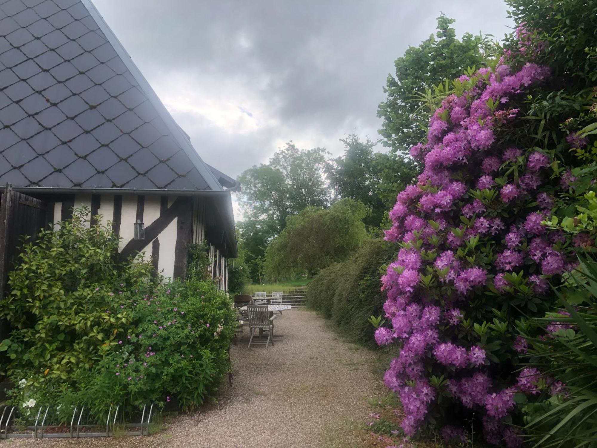 Bed and Breakfast Le Champ Des Possibles Manerbe Екстер'єр фото