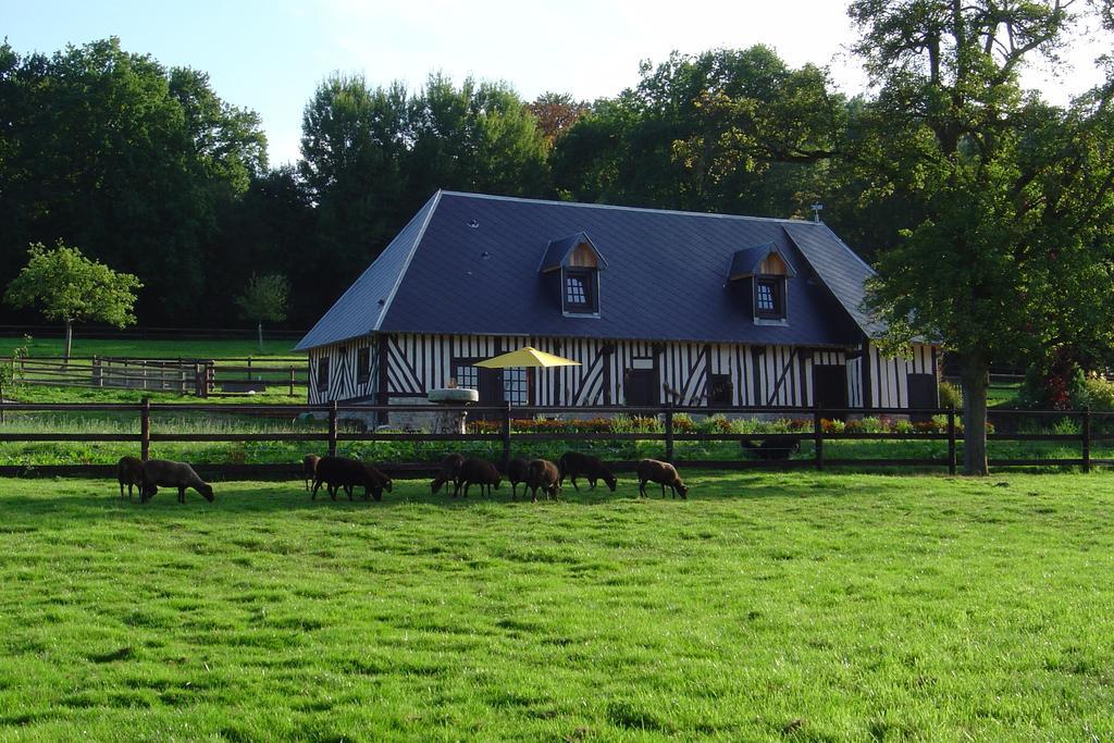 Bed and Breakfast Le Champ Des Possibles Manerbe Екстер'єр фото